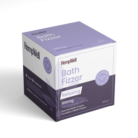 CBD Bath Bomb 100mg (Lavender)