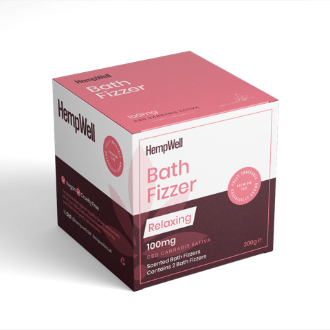 CBD Bath Bomb 100mg (Bergamot)