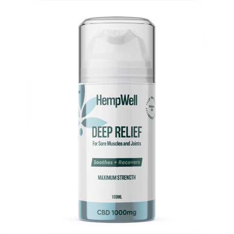 CBD Cooling Muscle and Joint Cream 1000mg (100ml)
